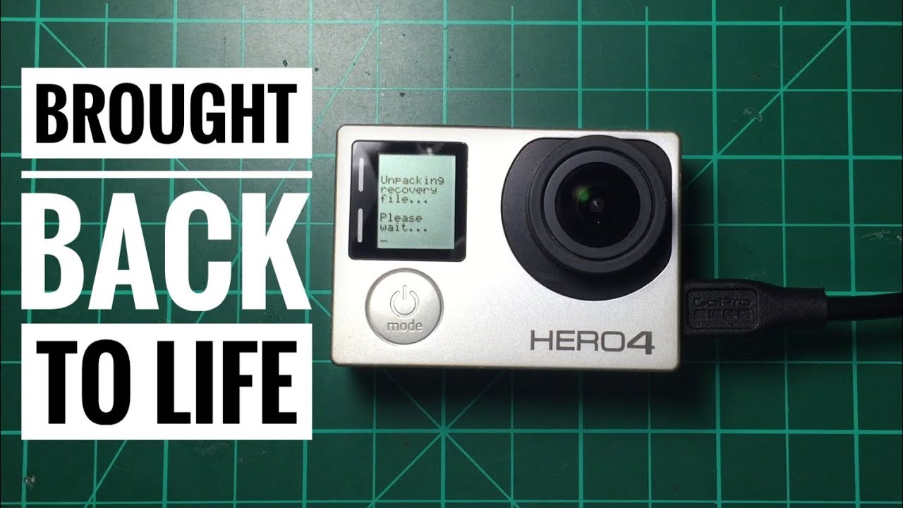 GoPro Hero 4 Brought Back To Life