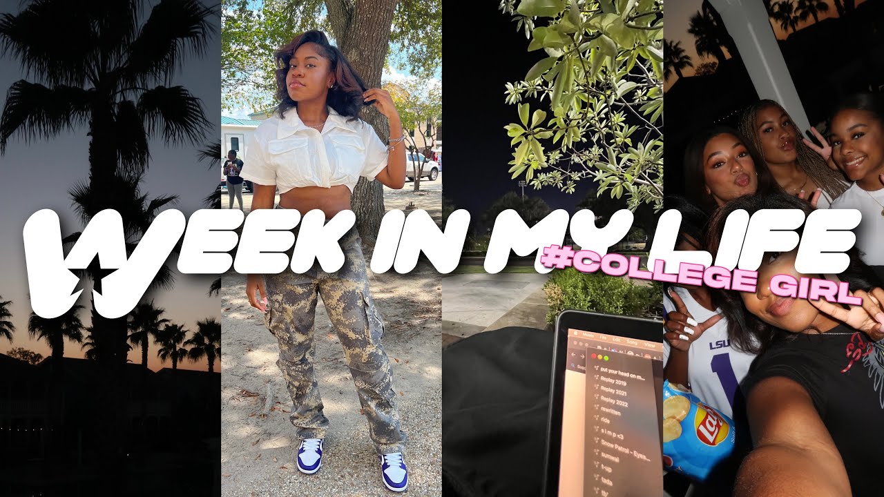 WEEK IN MY LIFE @LSU | Girls Night, Pretty Wednesday, Classes + more