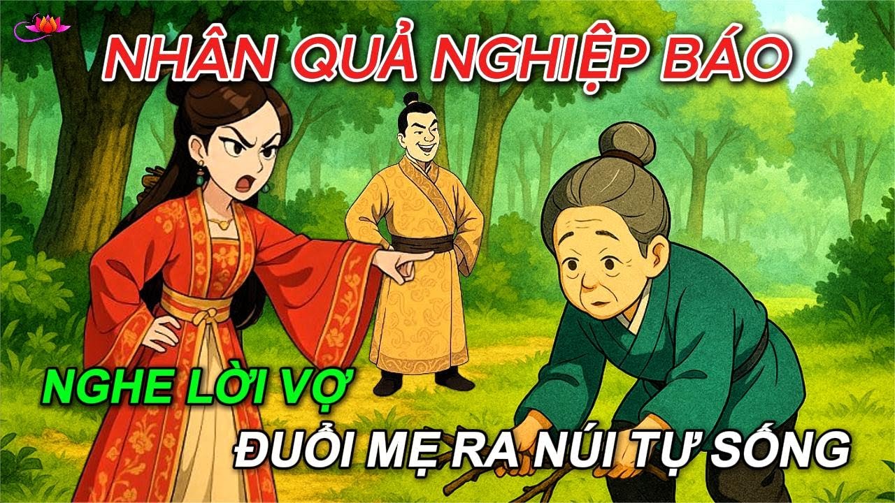 Tổng hợp 2 câu chuyện nhân quả thật cảm động vì vợ mà nhẫn tâm đuổi mẹ già ra ngoài đường thật xót..