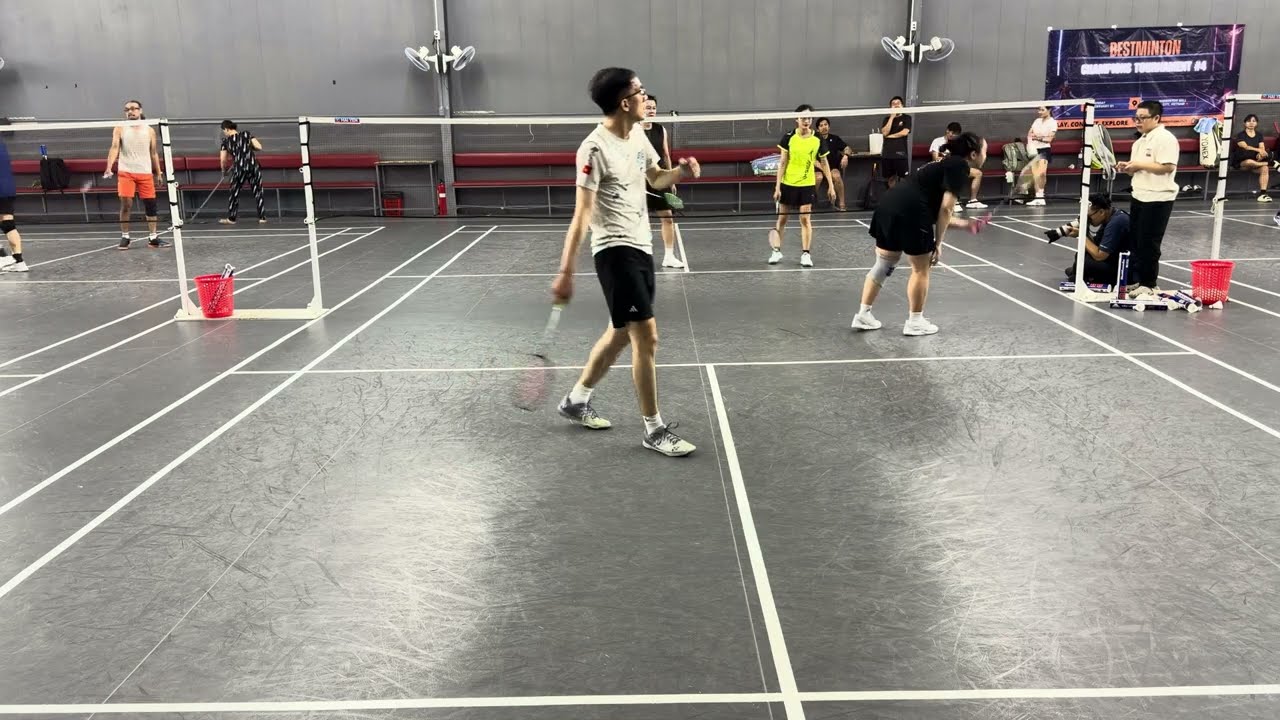 Bestminton Champions #4 Tournament - Final - Wang & Bún bò vs NA & Oanh - Game 2