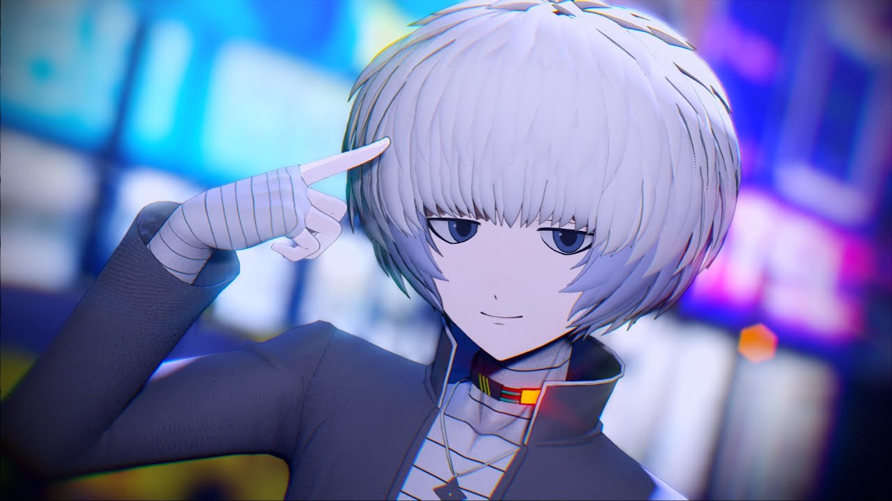 [네가 죽어 MMD/キミガシネ MMD] 란마루 - Overdose 한글자막