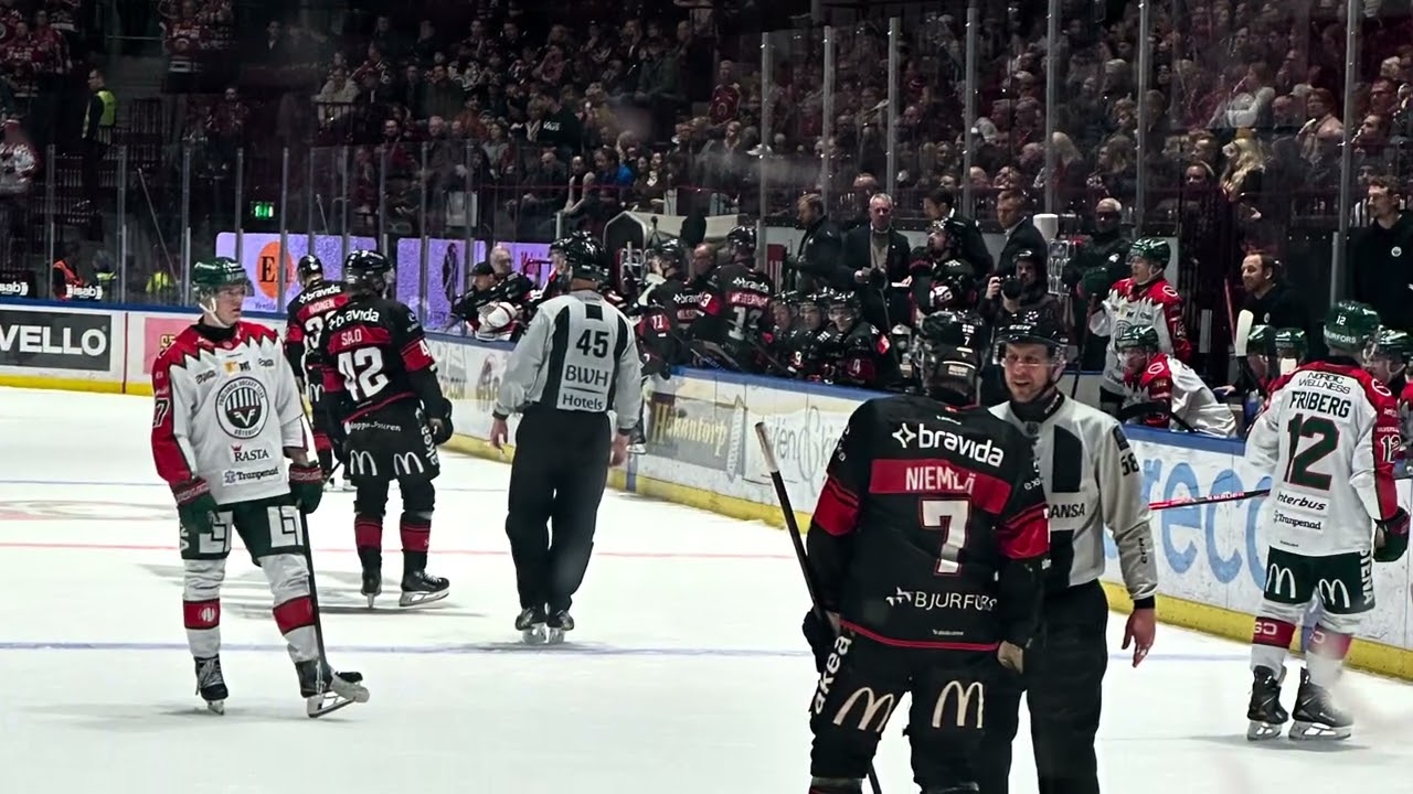 🏒♥️🖤 Malmö Redhawks 2-3 Frölunda 🏒🖤♥️