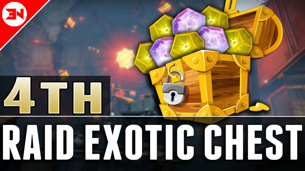 4TH HIDDEN RAID EXOTIC CHEST LOCATION! - Wrath OF The Machine EXOTIC CHEST!