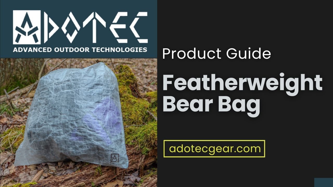 Featherweight Bear Bag - Ultralight Backcountry Food Storage