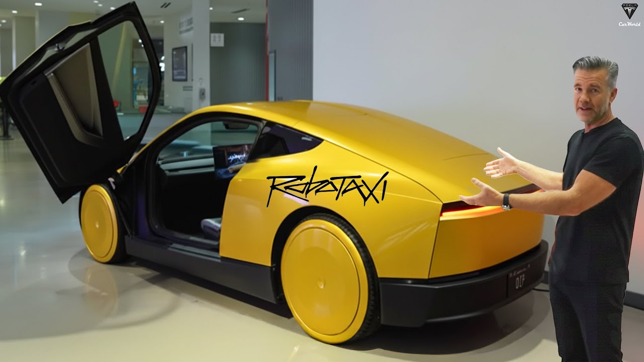 Илон Маск в шоке! Tesla Robotaxi CyberCab: настоящая мощь! Эти изменения в батареях уничтожают Wa...