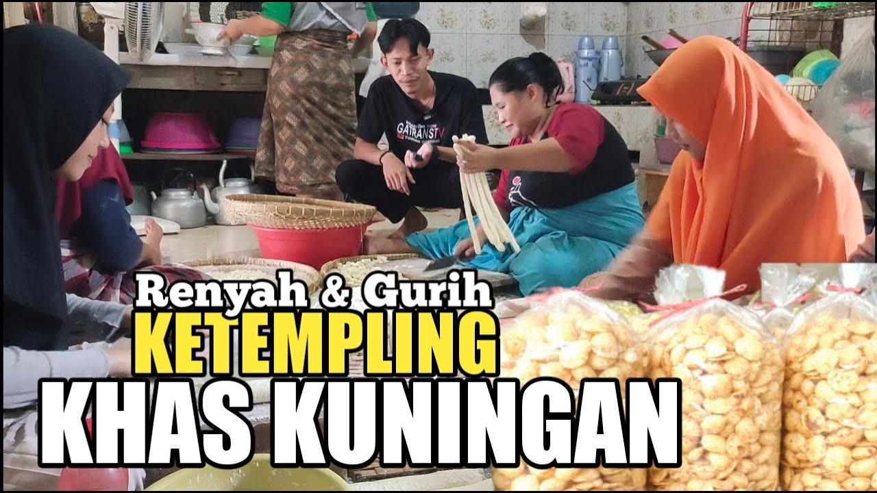 ketempling khas kuningan renyah dan gurih