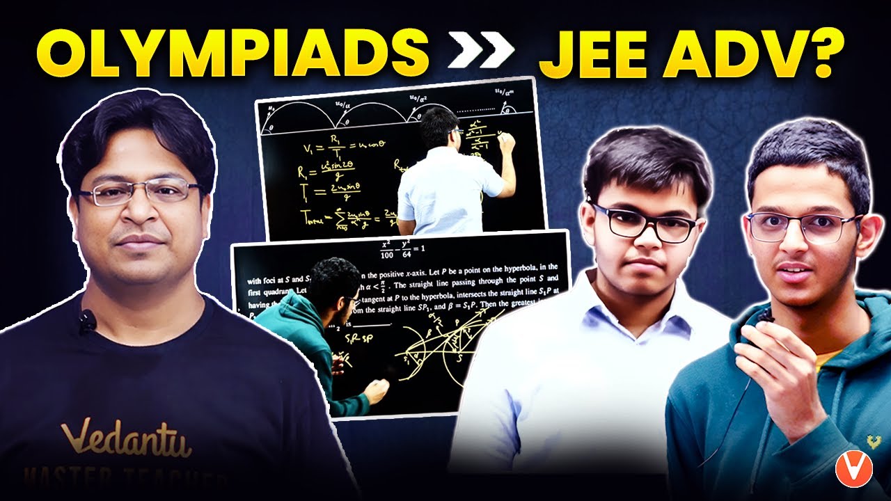 Are Olympiads tougher than JEE Advanced? | Gold Medalist solves JEE Adv Problem live!