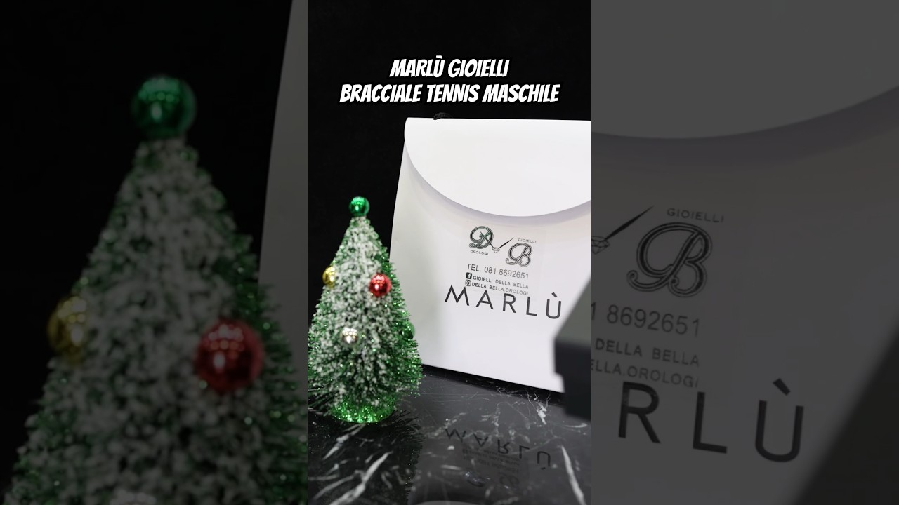 Bracciale Tennis Maschile MARL&Ugrave; GIOIELLI. #bracciale #braccialetto #marl&ugrave;