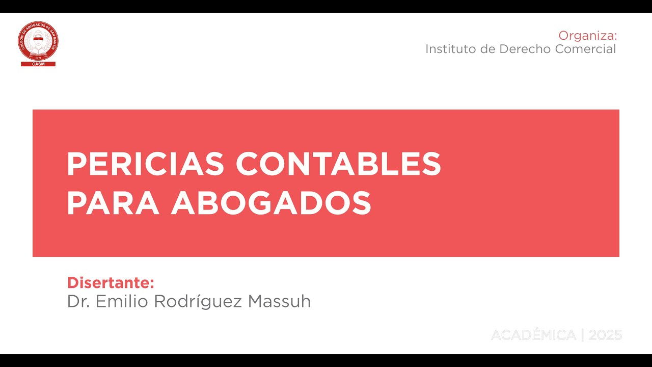 Pericia contable para abogados