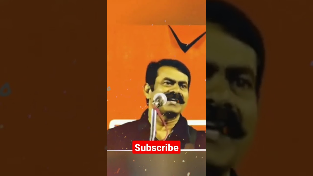 Seeman Fire Speech