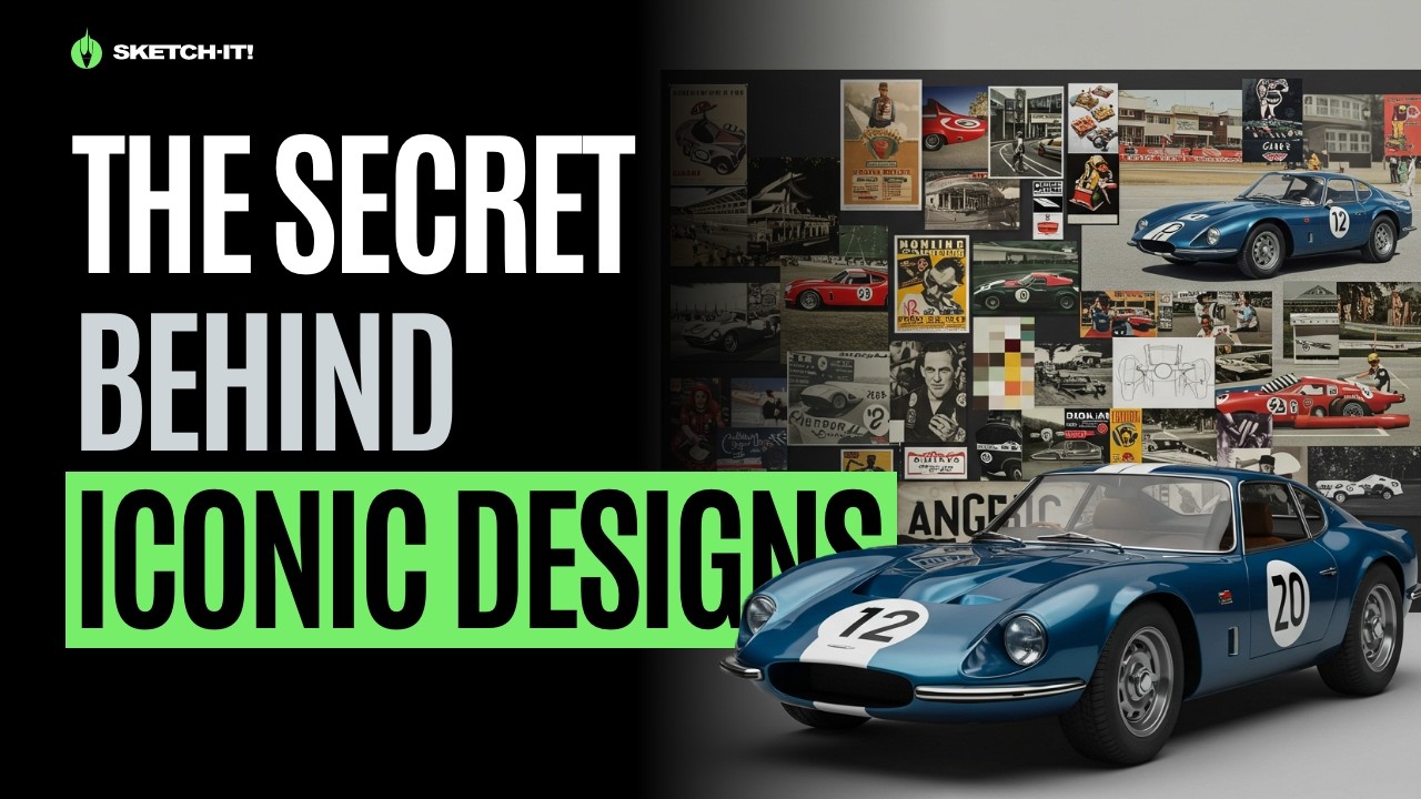 How Car Designers Use MOOD BOARDS To Tell A Story