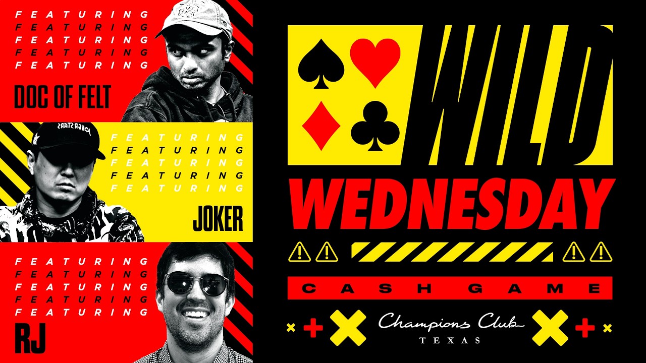 $5/10/20 LIVE Wild Wednesday with Doc of Felt, Joker Jerry, and RJ