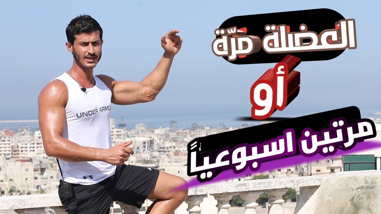 تدريب العضلة مرة او مرتين اسبوعيا !!؟؟ اهم النصائح حول برامج وانظمة التدريب ☑️