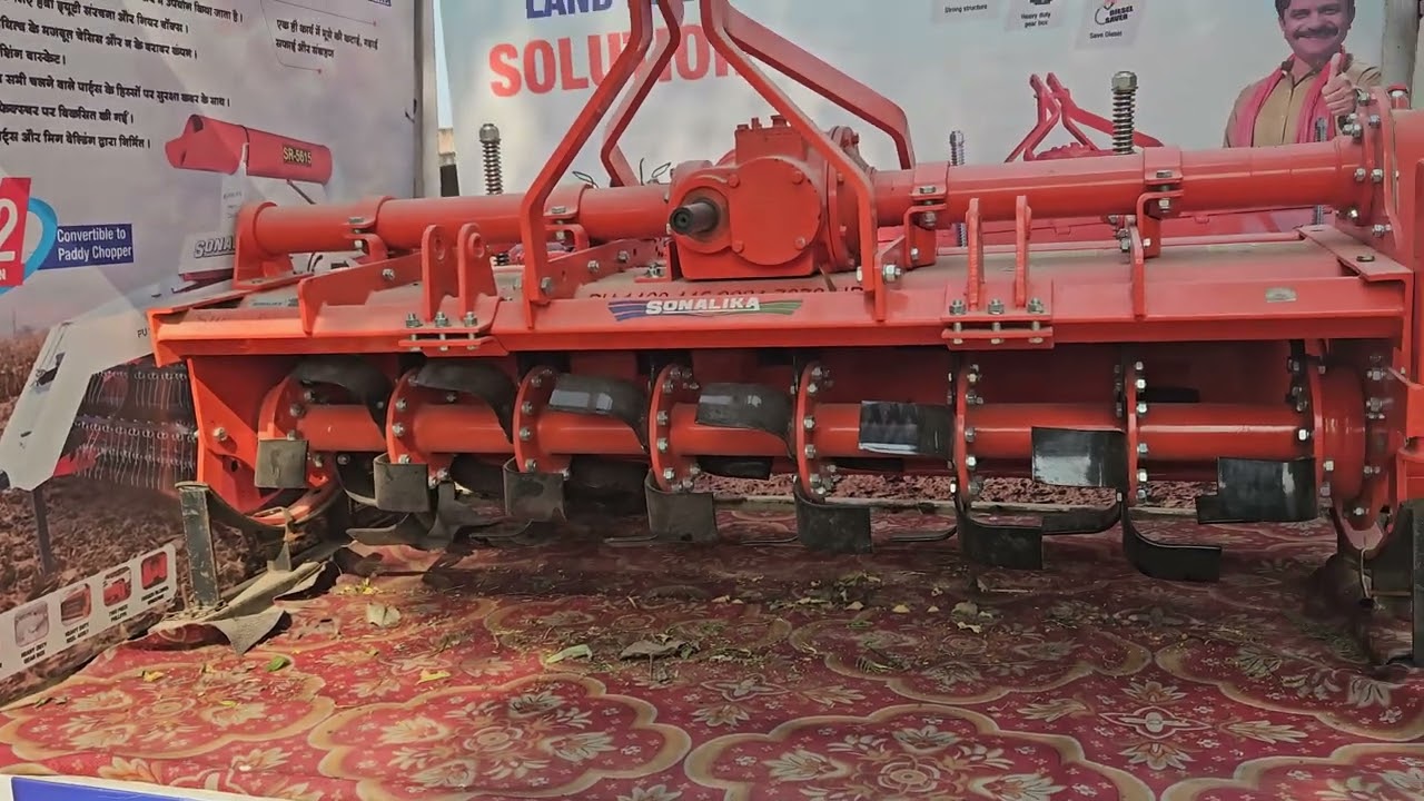 sonalika rotavator ///6 feet lenth //for advatis