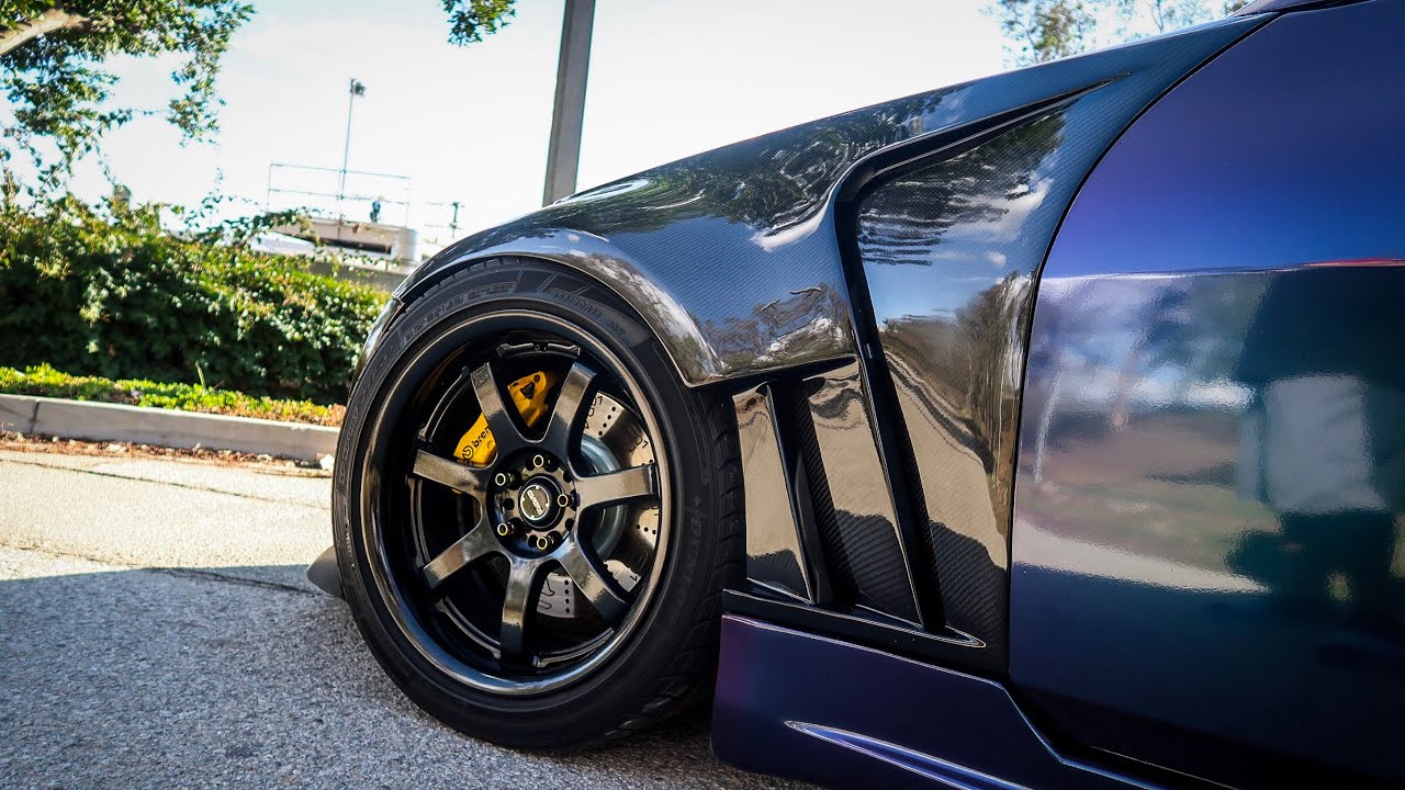 New 350z Carbon Fiber Fenders!