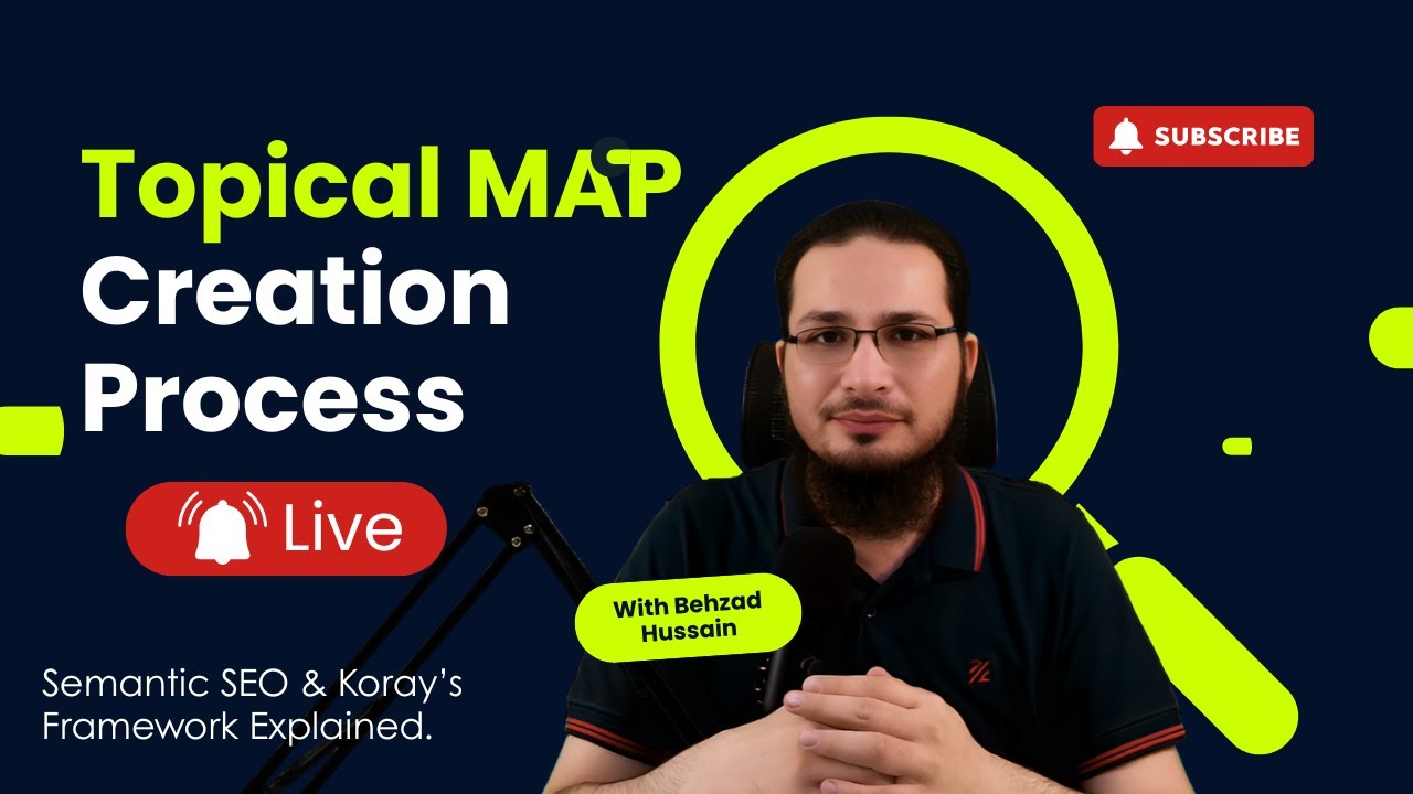 Topical Map Creation process in Urdu /Hindi by Behzad Hussain | Semantic SEO Koray's Framework Hindi