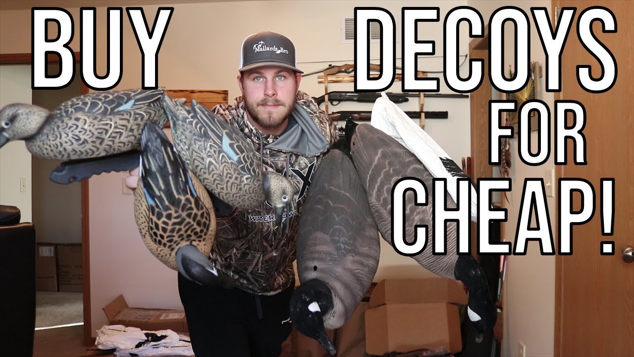 Get decoys for CHEAP | Waterfowl Wednesday