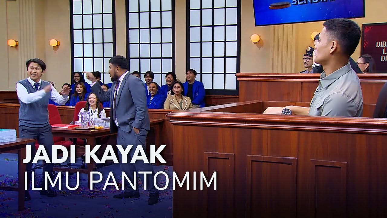 DIAJARIN CHOKY ILMU DEBAT JADI KAYAK ILMU PANTOMIM! (1/3) - MAIN HAKIM SENDIRI