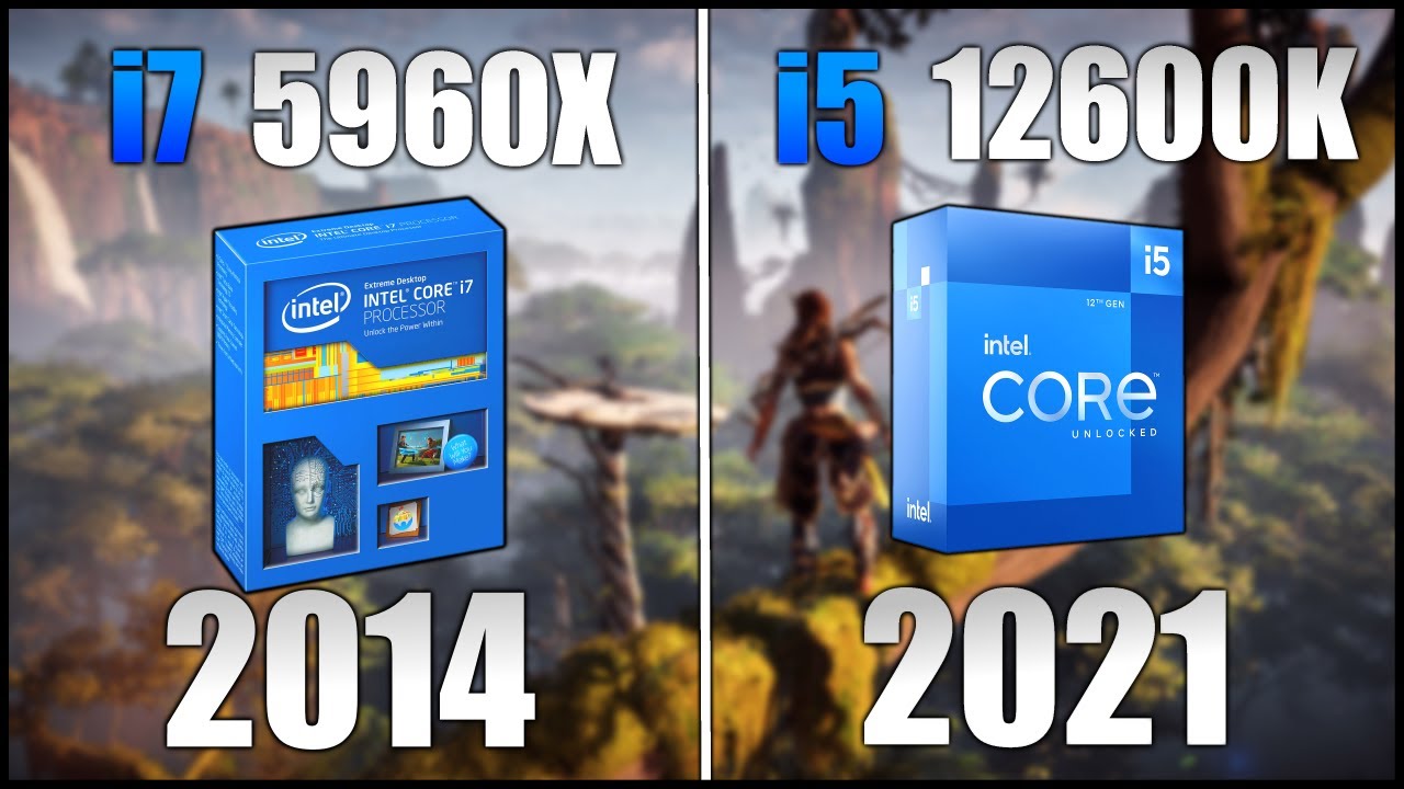 i7 5960X OC vs i5 12600K Gaming Benchmarks