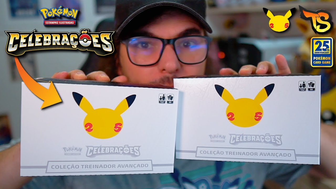 A COLEÇÃO SUPREMA! Celebrações: Unboxing de 2 Elite Trainer Box! - Pokémon TCG