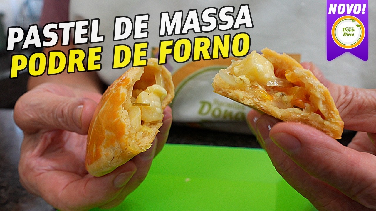 PASTEL DE MASSA PODRE DE FORNO #1260