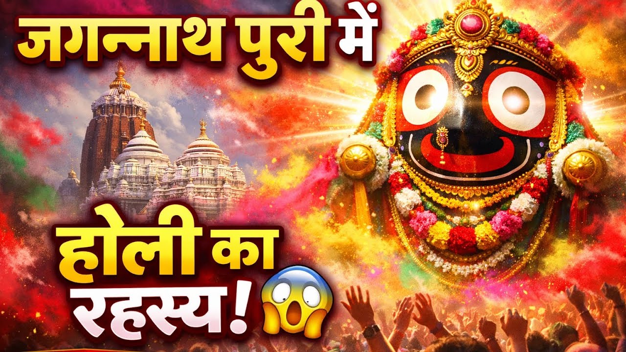 “ जगन्नाथ पुरी में होली का रहस्य!”🙏🏻🙏🏻🙏🏻🙏🏻