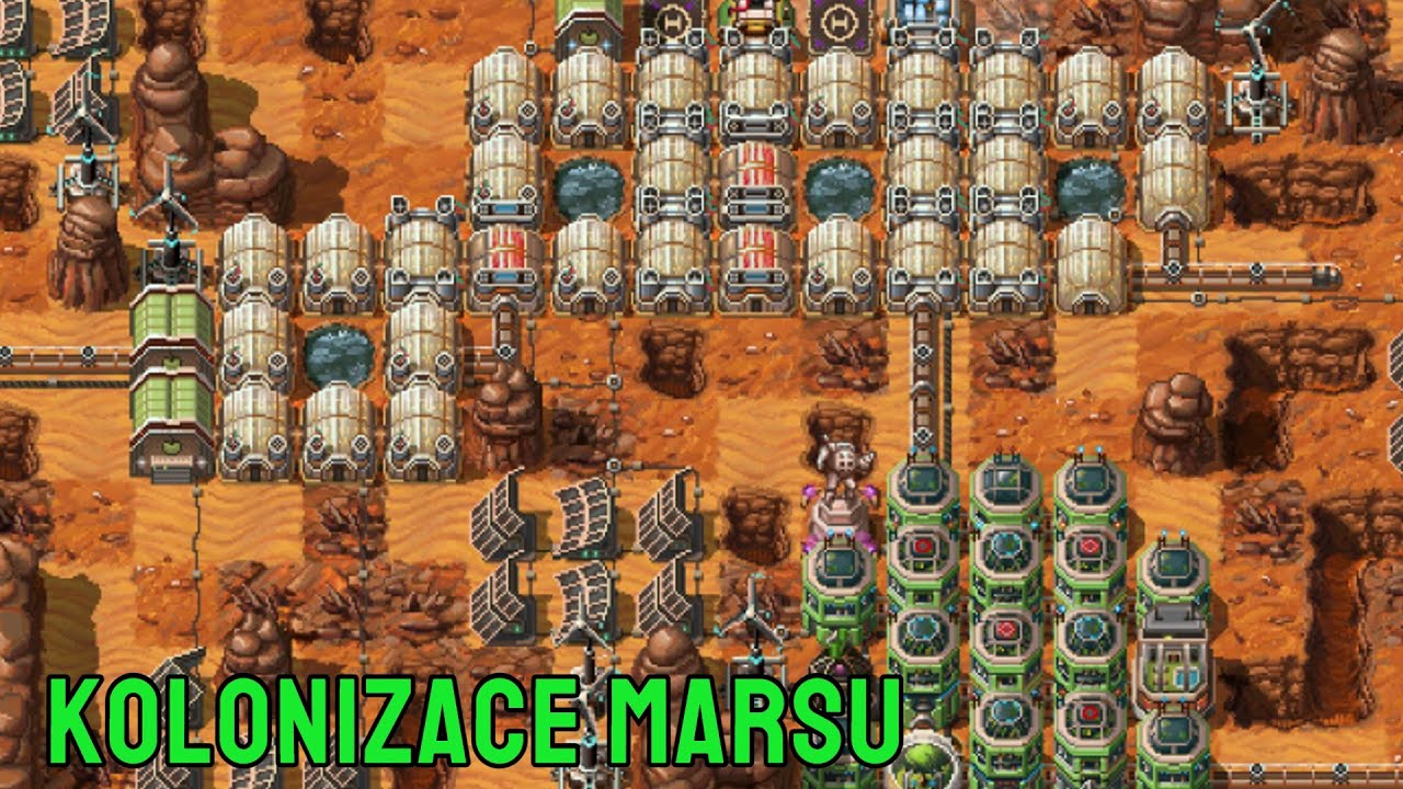 Pixelov&aacute; kolonizace a teraformace Marsu! - Farlanders