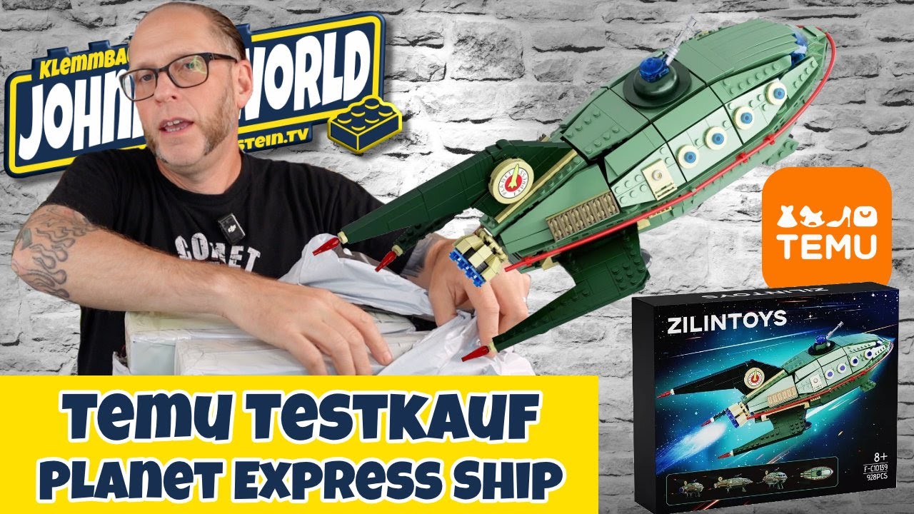 Temu Testkauf: das Futurama Space Express Ship 