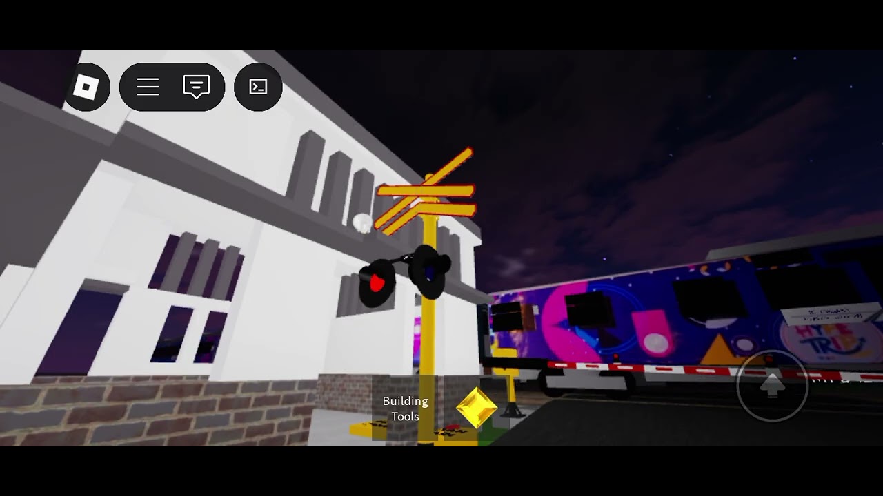 Palang kereta api Wantech minimalis #roblox