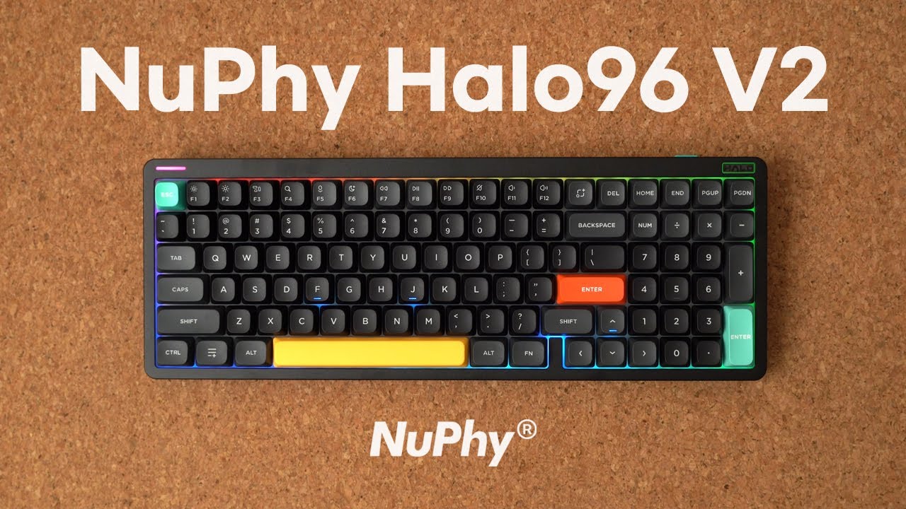 NuPhy Halo96 V2 역시 누피는 키보드를 잘 만드네요 #키보드 #nuphy 누피