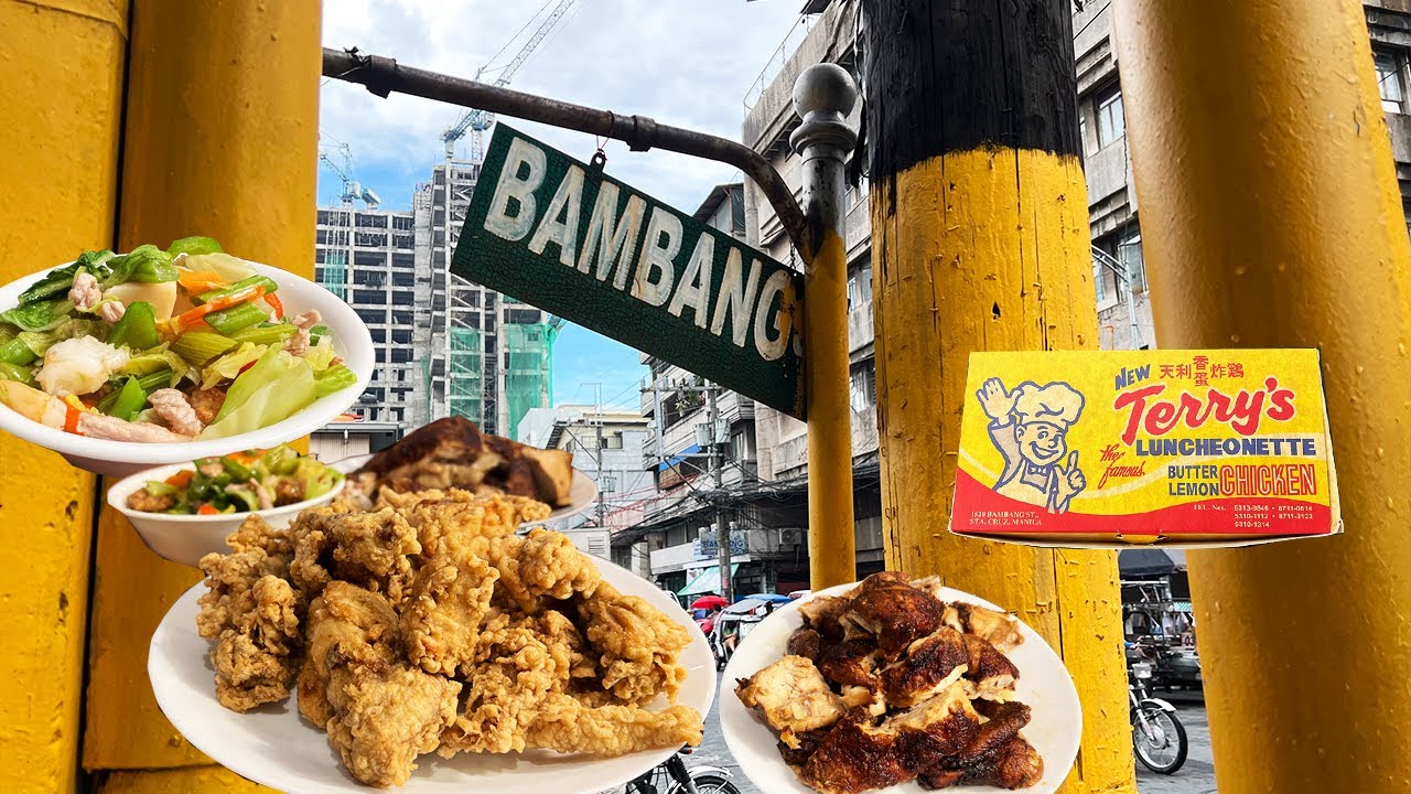 Terry’s Fried Chicken ng Santa Cruz Manila at Gawaan ng Machang
