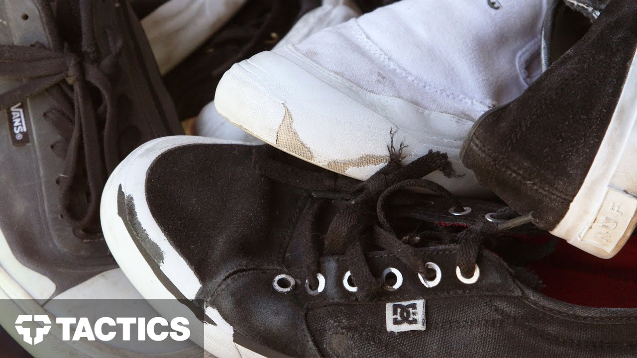 Rubber Toe Cap Skate Shoes Wear Test Review - Tactics