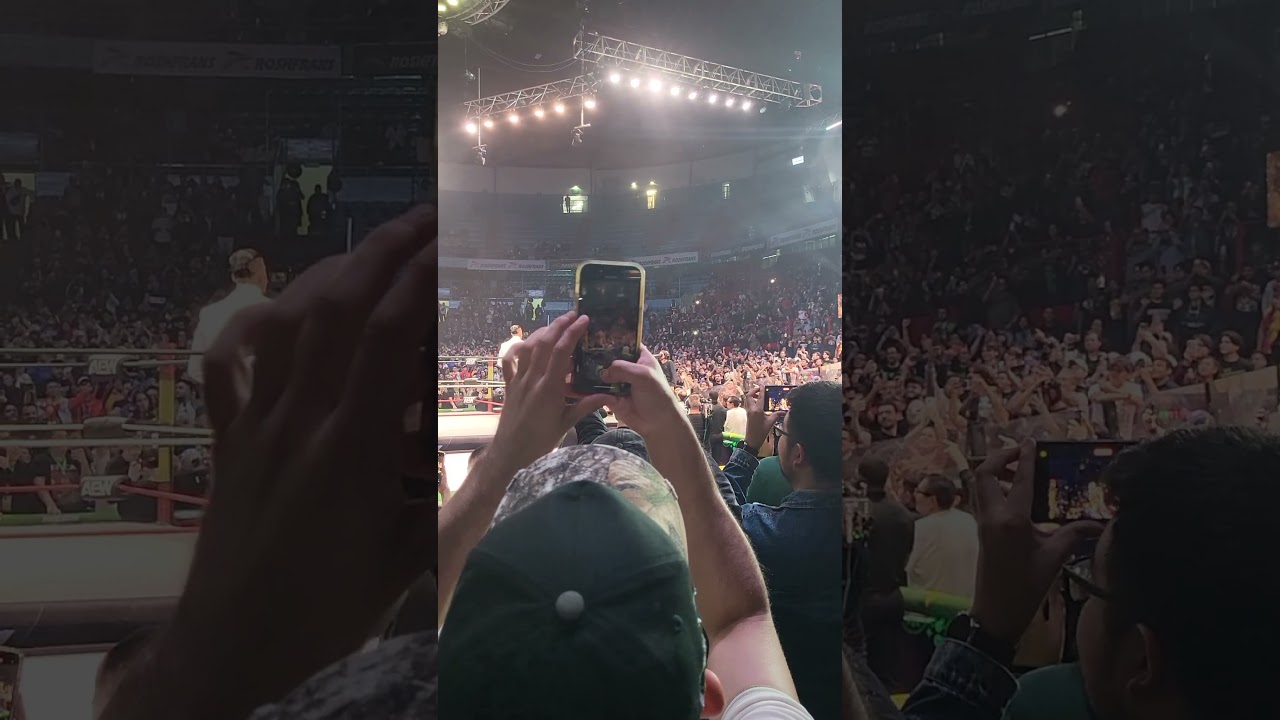 M&iacute;stico (Me Muero) Entrance &ndash; AEW Grand Slam Mexico (June 18, 2025) | From the Crowd.