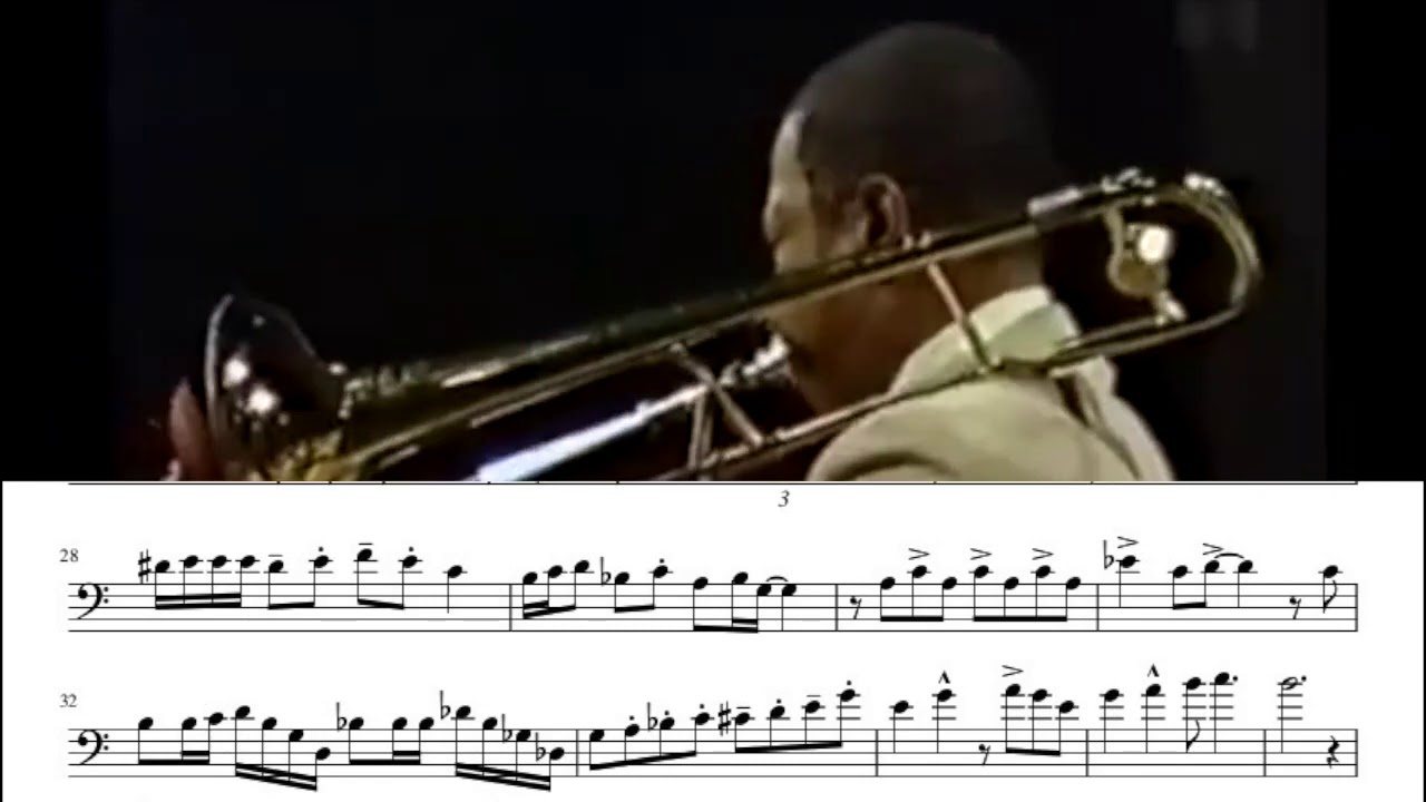 (Transcription) Al Grey- Don't get around much anymore