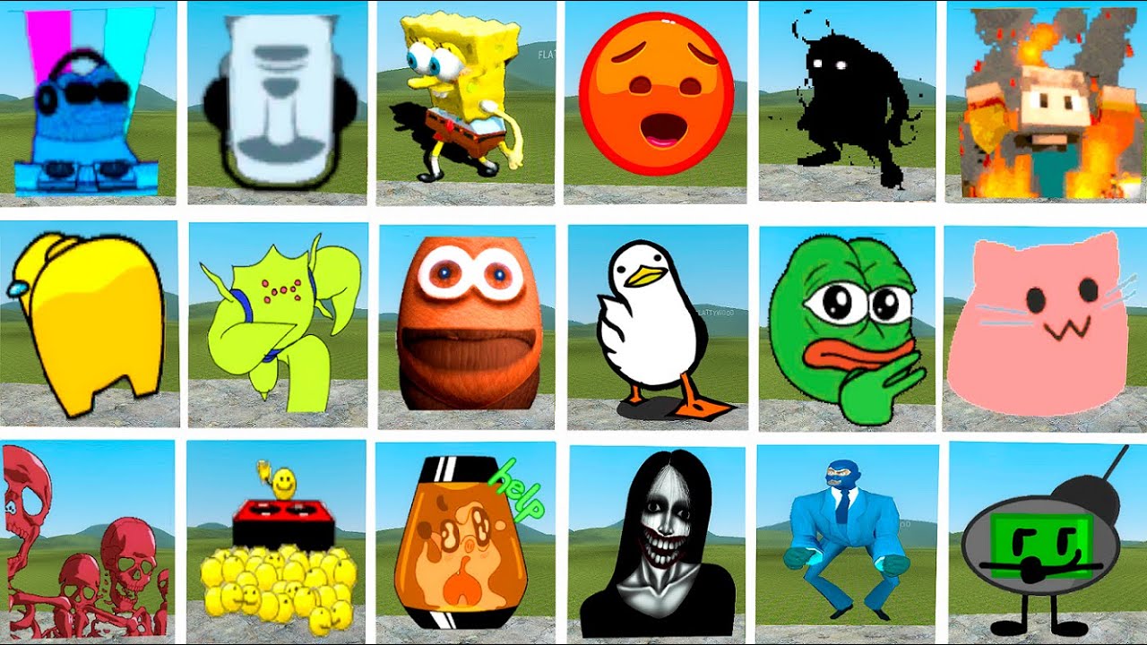 RANDOM NEXTBOTS PACK 2 \ Nextbots \ Gmod! Garry's Mod!