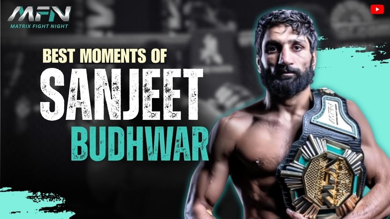 Sanjeet Budhwar Best Knockouts & Fight Highlights | Matrix Fight Night MMA