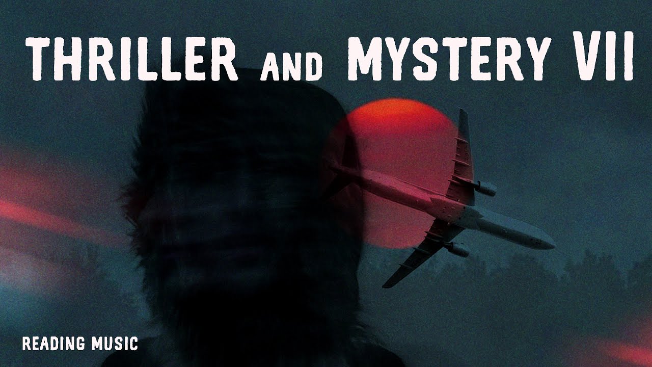 Writing music | Mystery and thriller book | Atmospheric and dark background; mysterious murder mood