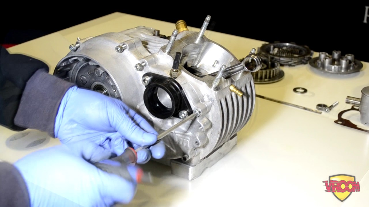 Smontaggio motore TM kv95 125cc - Parte 2