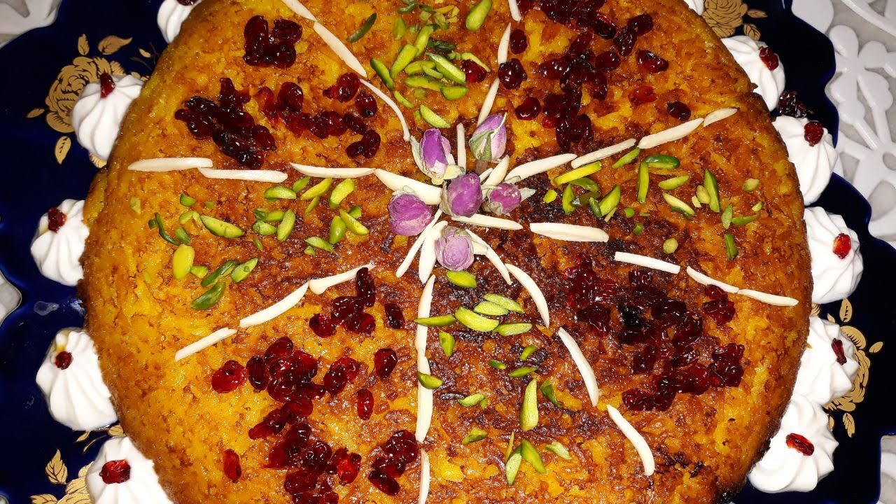 ته چین قالبی مجلسی  توسط پروانه جوادی