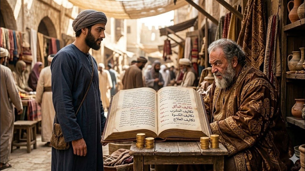 قصص جميله كلها عبره و عظه قصه الشاب المكافح والتاجر الطماع