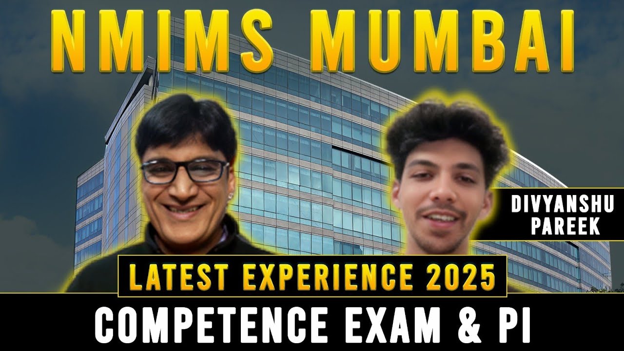 NMIMS Mumbai: новейший опыт собеседования 2025 | Экзамен на компетентность и PI | Дивьяншу Парик