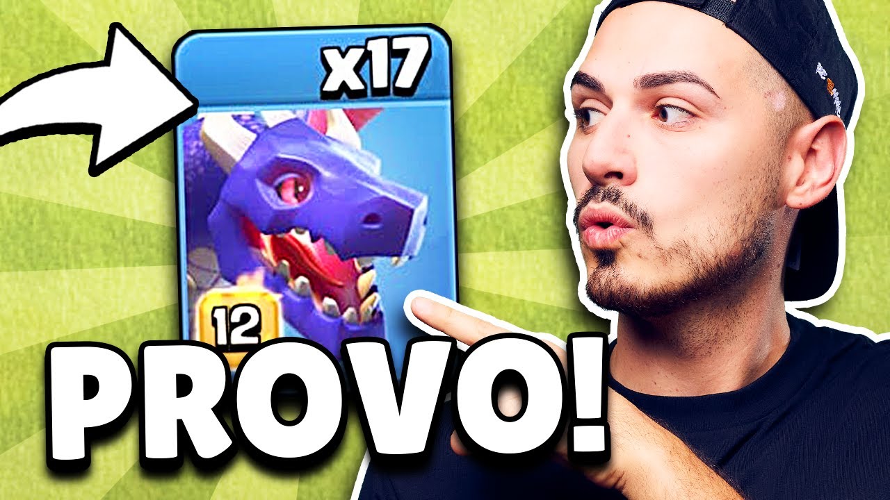 ASSURDO... PROVO FULL DRAGHI MAXATI! 🐲 Clash of Clans ITA
