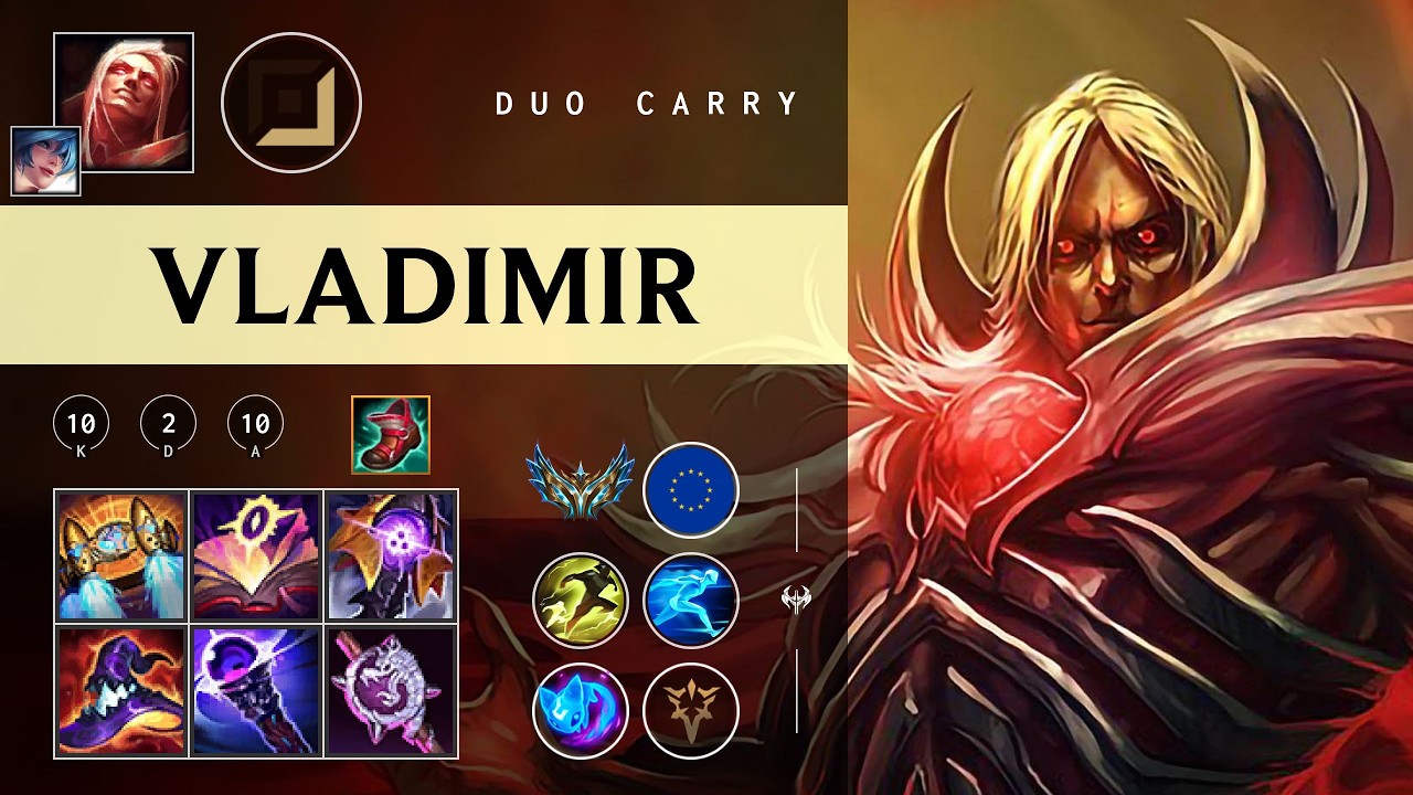 Vladimir Carry vs Kai'Sa - EUW Challenger Patch 26.04