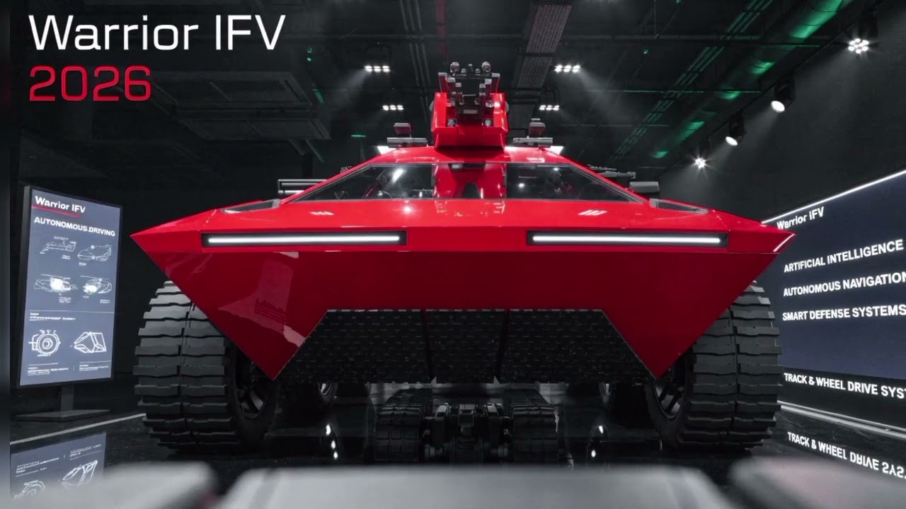 Боевая машина пехоты Warrior 2026 года потрясла мир! Представлен самый смертоносный бронированный...