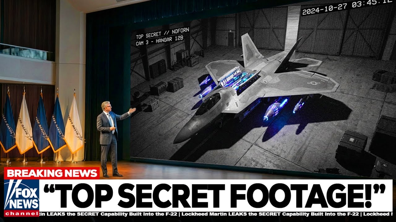 Lockheed Martin LEAKS the SECRET Capability Built Into the F-22