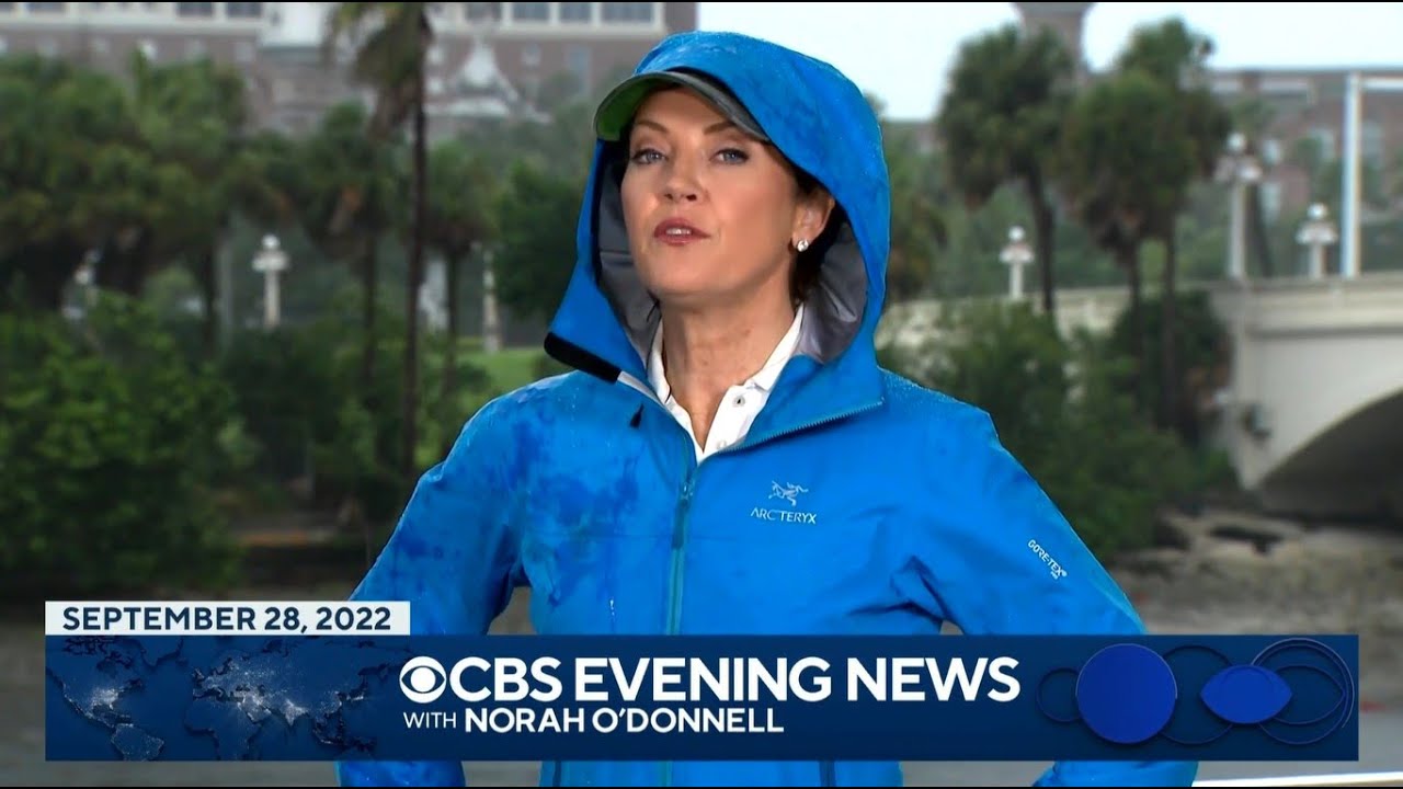[HD] CBS Evening News - Hurricane Ian Day 1 - Full Episode (2022)