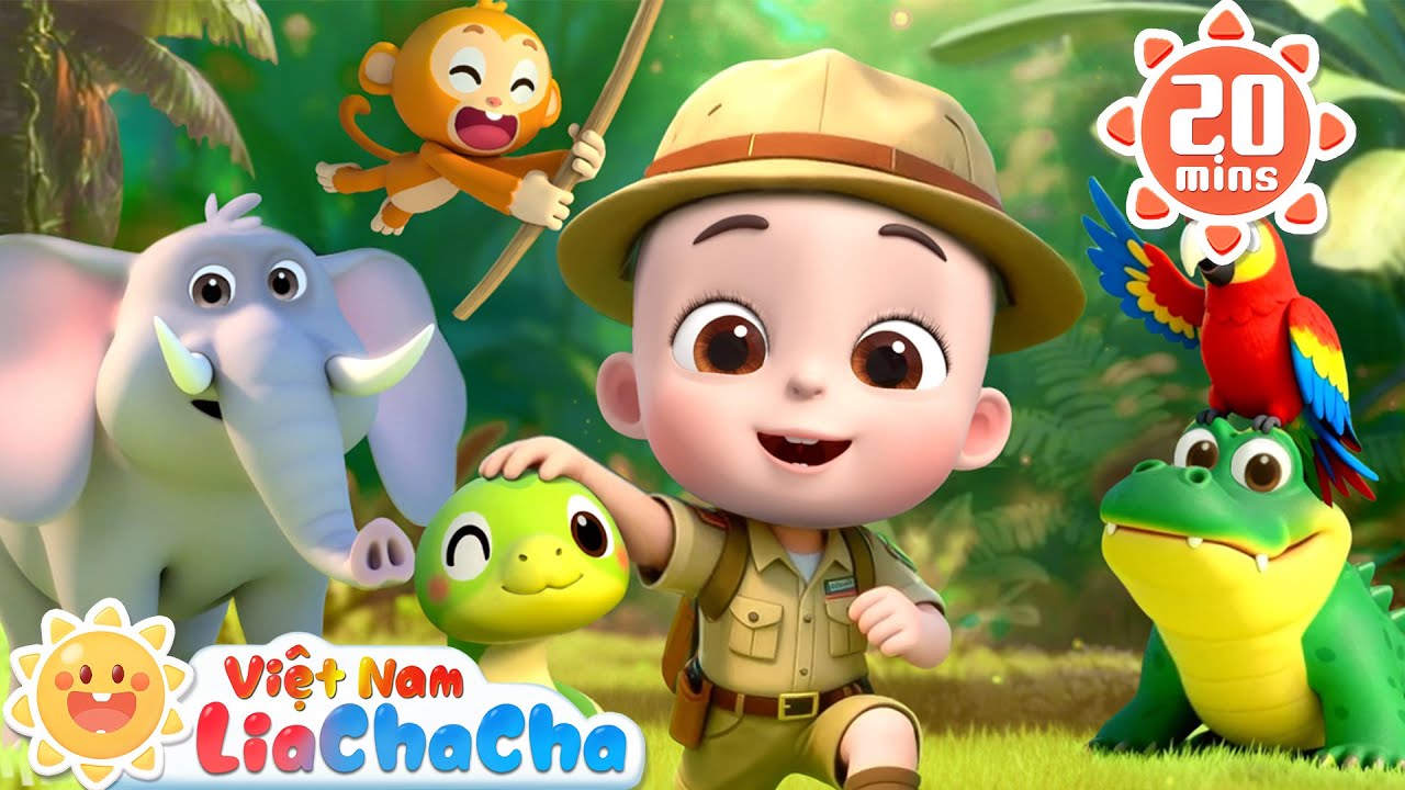 🌲 Bên trong khu rừng có những âm thanh gì | LiaChaCha - Ca Nhạc Thiếu Nhi Việt Nam