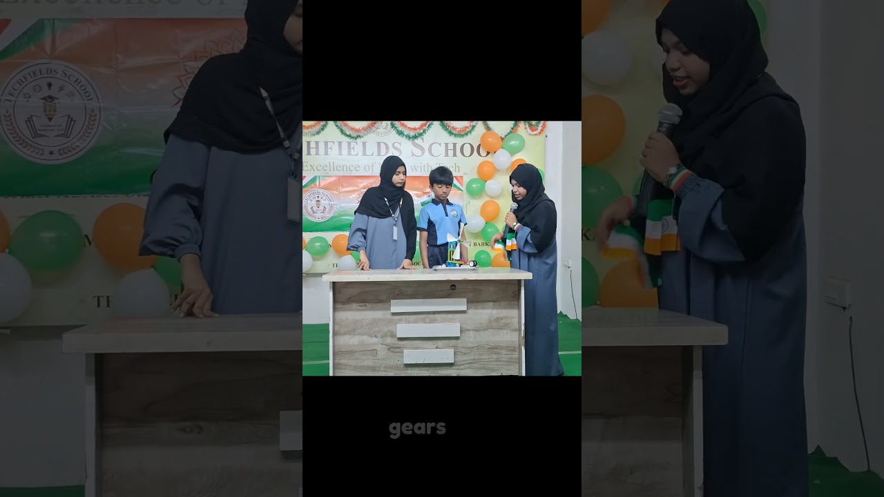 Robotics Demo: LEGO Propeller Car with BricQ Motion Kit | Techfields Students | Republic Day 🇮🇳⚙️🚗