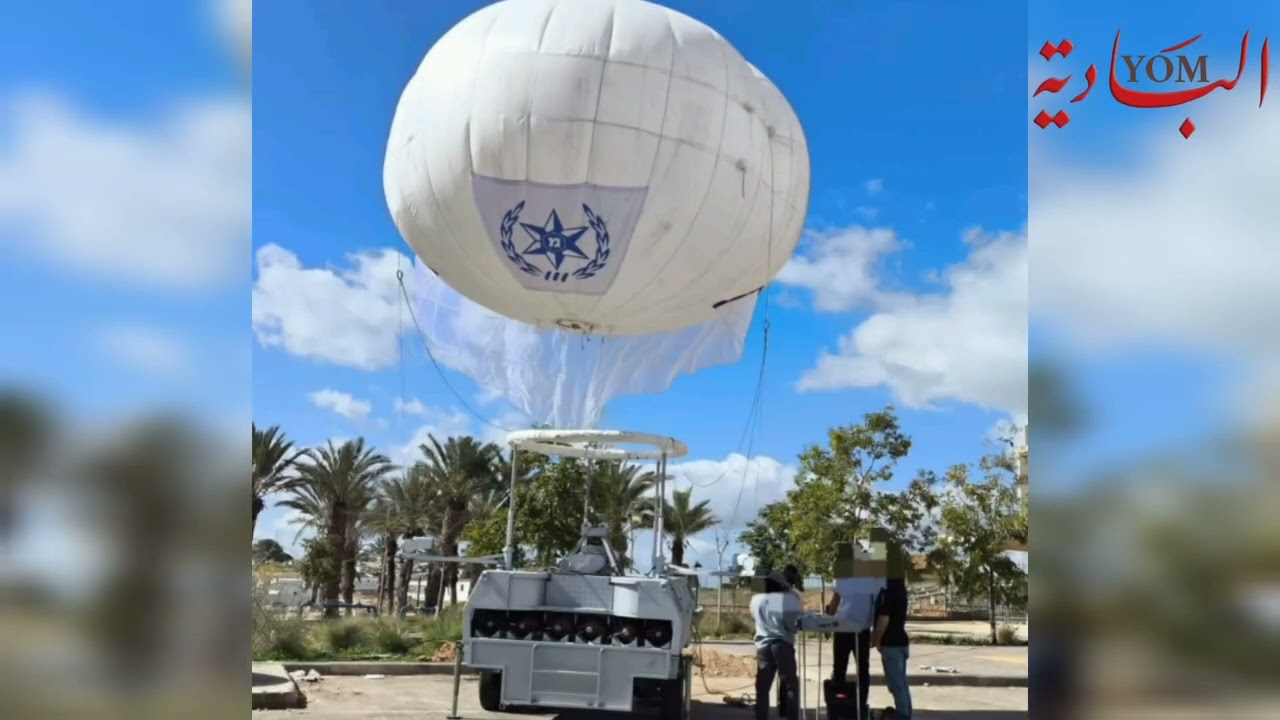 رهط: شرطة لواء الجنوب تطلق منطاد مراقبة 'لمكافحة العنف'
