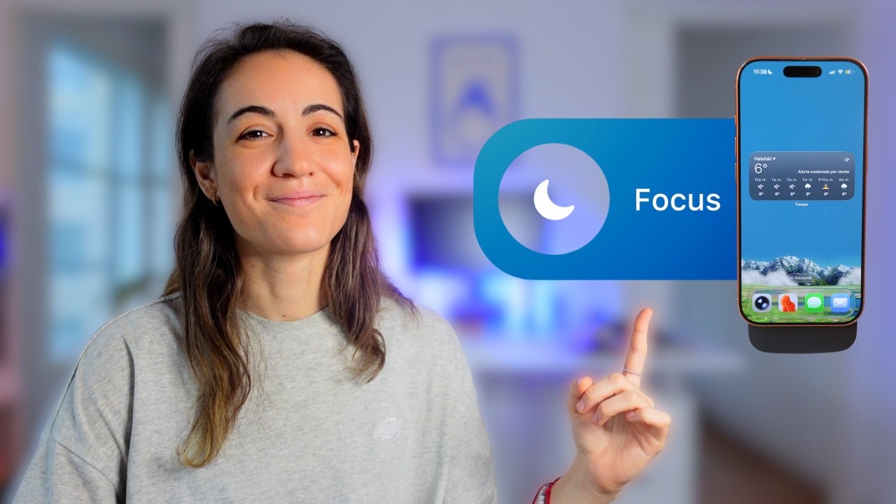 C&oacute;mo usar los Modos de Concentraci&oacute;n del iPhone para tener un iPhone sin distracciones